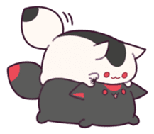 Marshmallow fox sticker #2126611