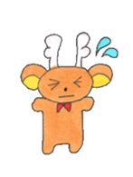 Taro of deer sticker #2126741