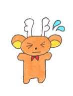 Taro of deer sticker #2126741