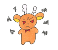Taro of deer sticker #2126751