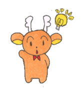 Taro of deer sticker #2126754