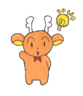 Taro of deer sticker #2126754