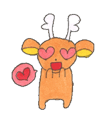 Taro of deer sticker #2126755