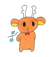 Taro of deer sticker #2126756