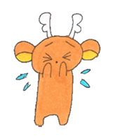 Taro of deer sticker #2126758