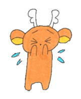 Taro of deer sticker #2126758