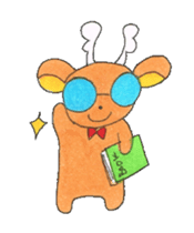 Taro of deer sticker #2126761