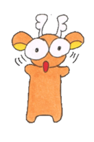Taro of deer sticker #2126767