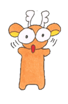 Taro of deer sticker #2126767