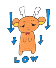 Taro of deer sticker #2126769