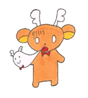 Taro of deer sticker #2126770