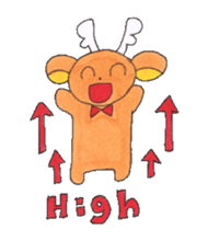 Taro of deer sticker #2126771