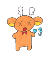 Taro of deer sticker #2126777