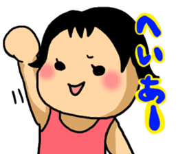 Funny baby Akari-cyan. sticker #2126825