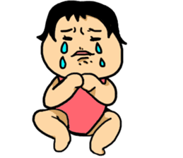 Funny baby Akari-cyan. sticker #2126836