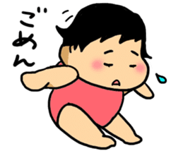 Funny baby Akari-cyan. sticker #2126838