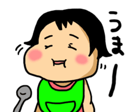 Funny baby Akari-cyan. sticker #2126846