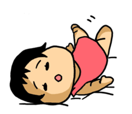 Funny baby Akari-cyan. sticker #2126850