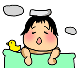 Funny baby Akari-cyan. sticker #2126854