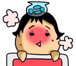 Funny baby Akari-cyan. sticker #2126855