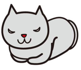 Gentle cats sticker #2127022
