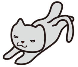 Gentle cats sticker #2127029