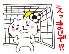 Crazy Soccer CAT sticker #2127832
