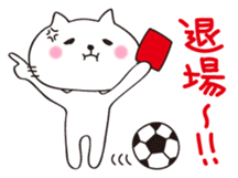 Crazy Soccer CAT sticker #2127844