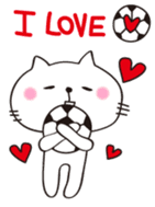 Crazy Soccer CAT sticker #2127858