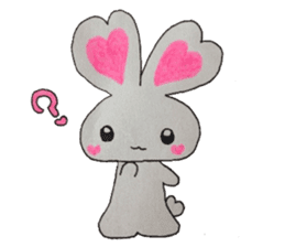 Love bunny sticker #2128189