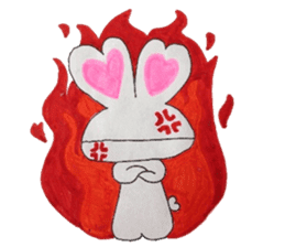 Love bunny sticker #2128195