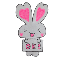 Love bunny sticker #2128200