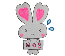 Love bunny sticker #2128201