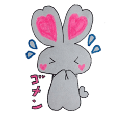 Love bunny sticker #2128208