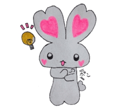 Love bunny sticker #2128209