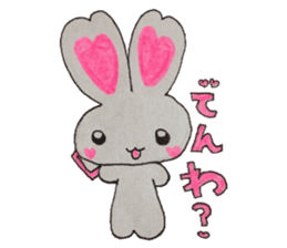 Love bunny sticker #2128219