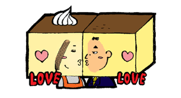 Kasutera Ojisan Sticker sticker #2128290