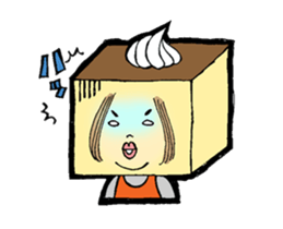 Kasutera Ojisan Sticker sticker #2128303