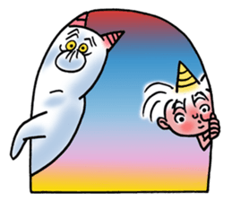 cute thunder sticker #2128391