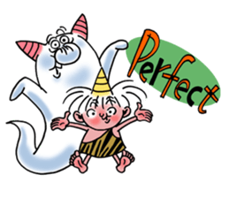 cute thunder sticker #2128396