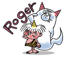 cute thunder sticker #2128398