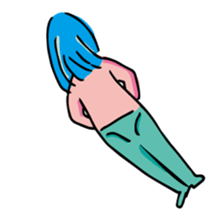 Feelings of a woman sticker #2128509