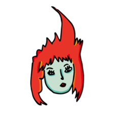 Feelings of a woman sticker #2128514