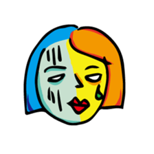 Feelings of a woman sticker #2128515