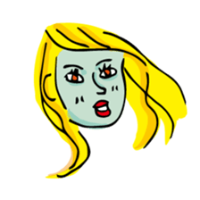 Feelings of a woman sticker #2128525