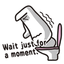 Holiday of Moai [English version] sticker #2128669
