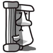 Holiday of Moai [English version] sticker #2128706
