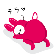 Mofumofu animals.And cat and rabbit. sticker #2128910