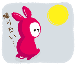 Mofumofu animals.And cat and rabbit. sticker #2128916