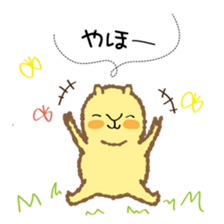 Mofumofu animals.And cat and rabbit. sticker #2128939